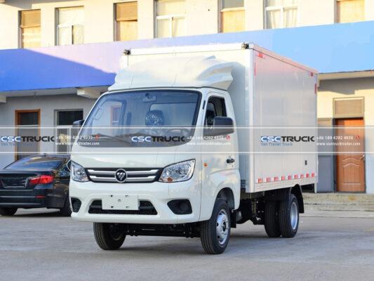 Foton 10 CBM Dry Van Cargo Truck Right